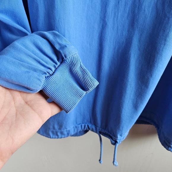 Sgt Leisure Hawaii Pullover Top S‎ Blue Embroidered Fish Maui - Picture 6 of 8